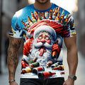 Men's Christmas Santa Vacation Graphic Tee