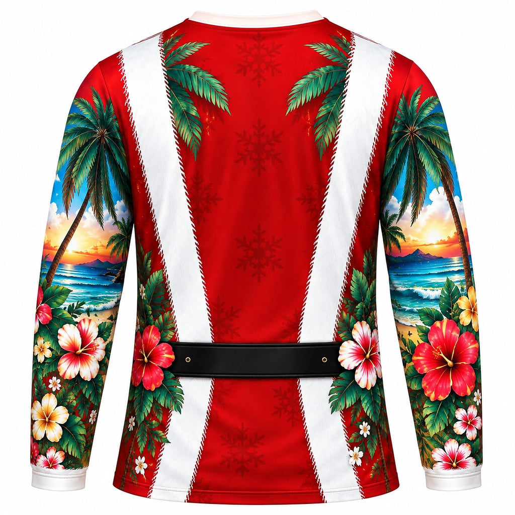 Christmas Sexy Santa Graphic Crewneck Sweatshirt