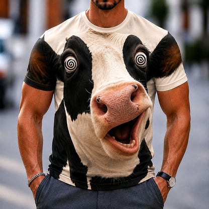 Men's Vintage Cow Ranch Graphic Tee