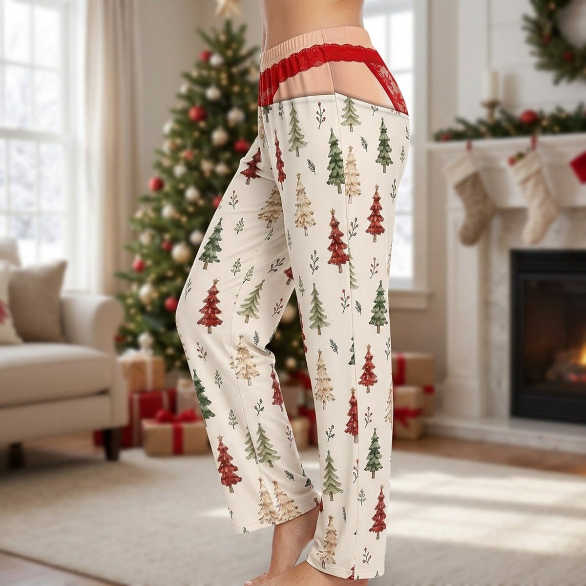 Family Funny Gift Christmas Pajama Pants