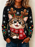Santa Claus Tree Graphic Christmas Shirt