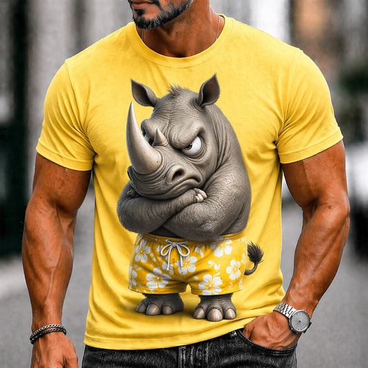 Men's Wildlife Adventure Animal Graphic Tee