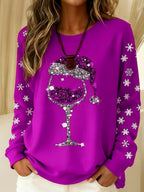 Women's Christmas Graphic Casual Sweatshirt