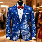 Christmas Tree Formal Party Blazer Jacket