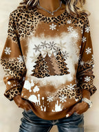Women's Christmas Graphic Elegant Sweatshirt