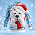 Men's Santa Claus Holiday Graphic Crewneck Sweatshirt