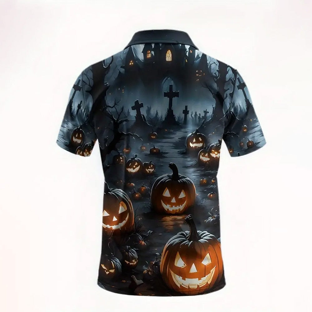 Men's Pumpkin Cross Festival Polo Shirt