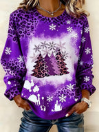 Women's Christmas Graphic Elegant Sweatshirt