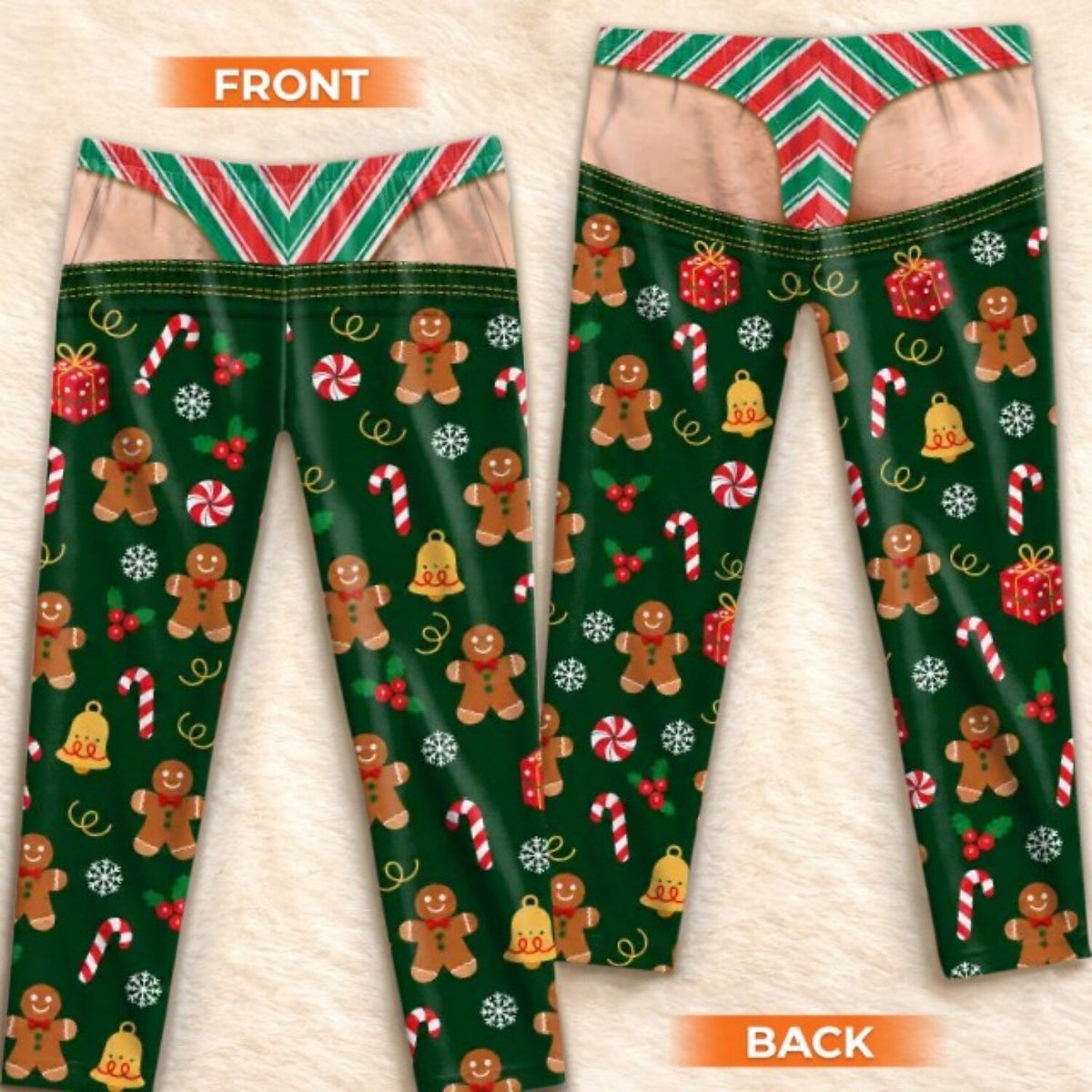 Fun Family Gingerbread Gift Pajama Pants