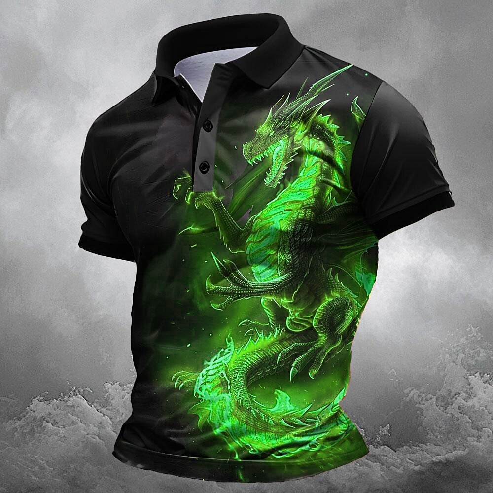 Men's Halloween Black Cat Henley