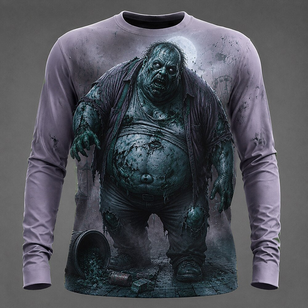 Men's Creepy Zombies Graphic Tee
