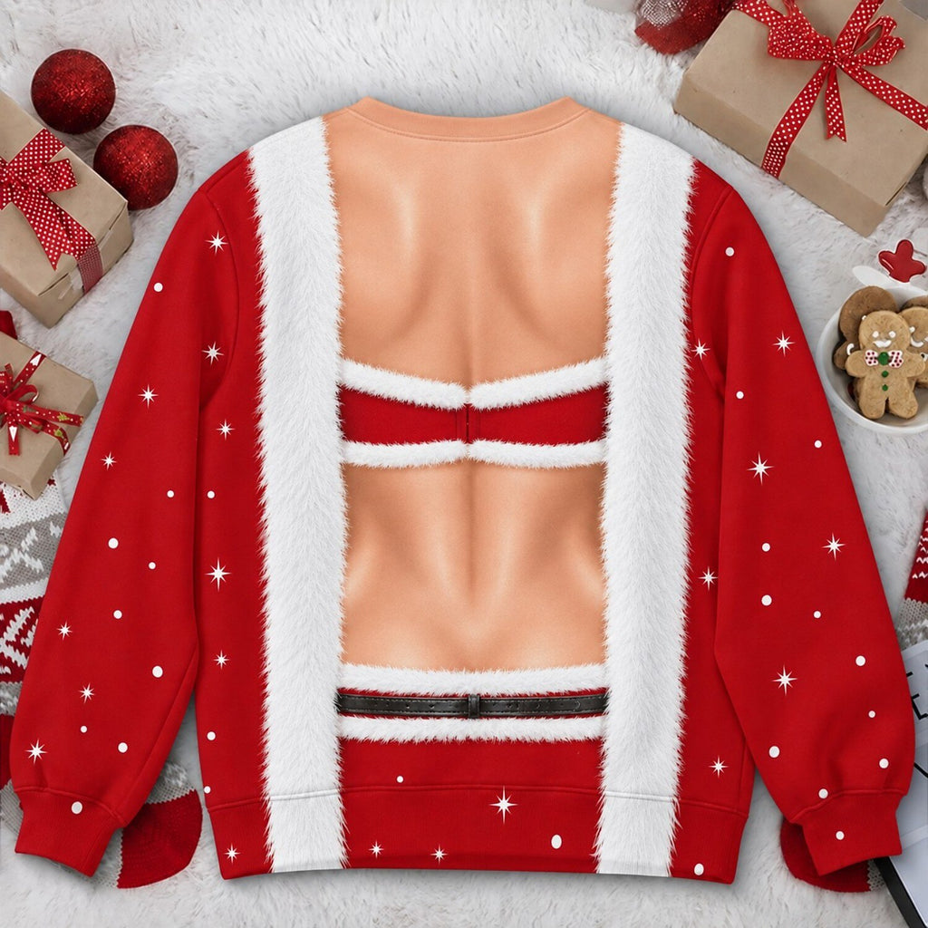 Mrs Claus Sexy Santa Christmas Sweatshirt