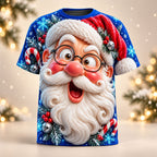 Men's Santa Claus Festive Short Sleeve Tee