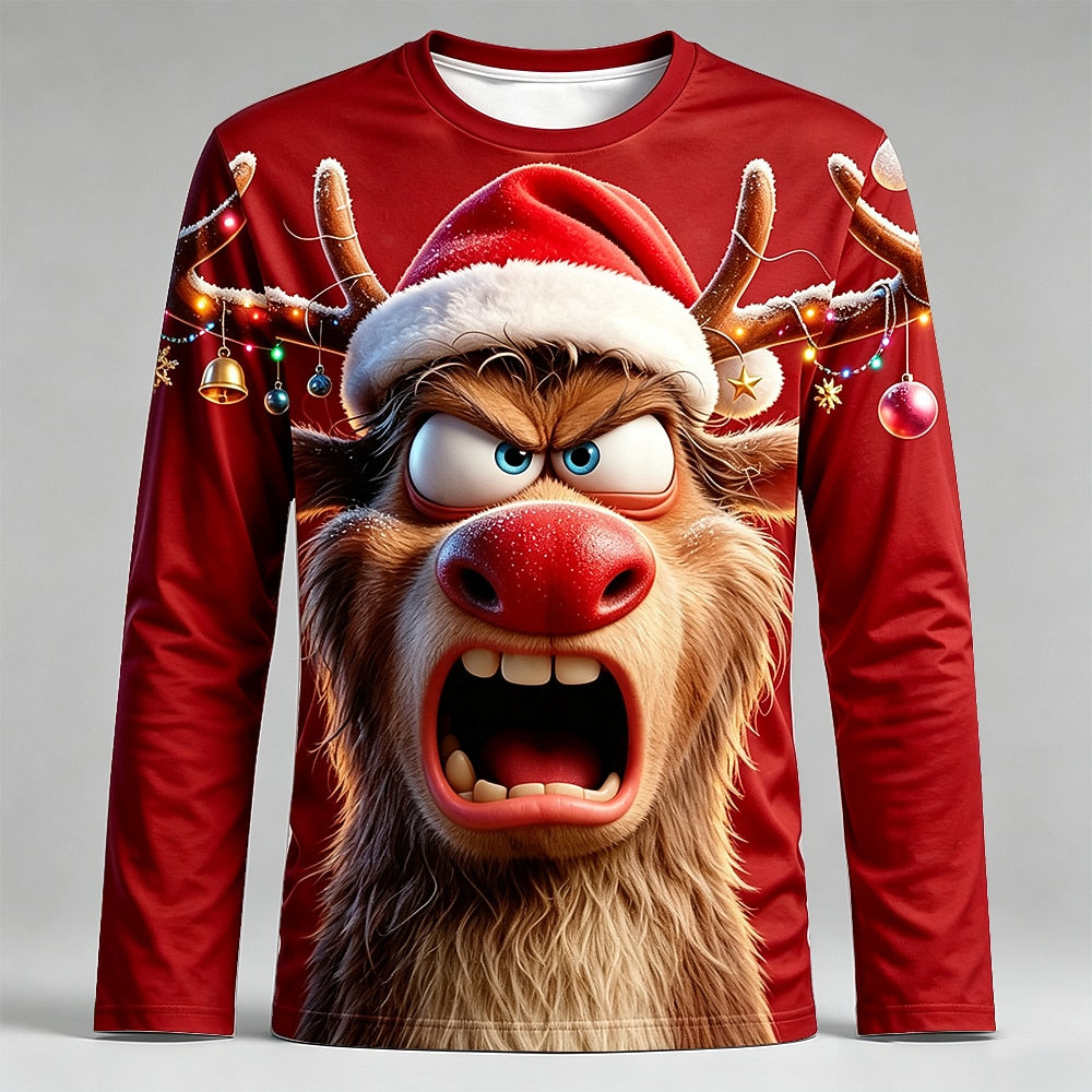 Men's Christmas Festive Vintage Shirt