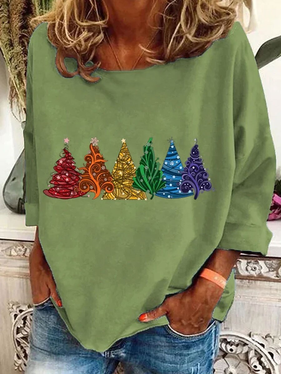 Women's Christmas Graphic Graphic Shirt