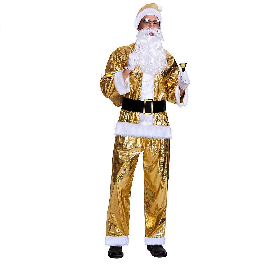 Men's Santa Claus Christmas Costume Set