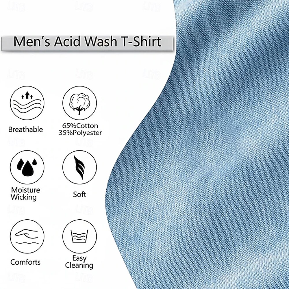 Men's Retro Graphic Print Tee