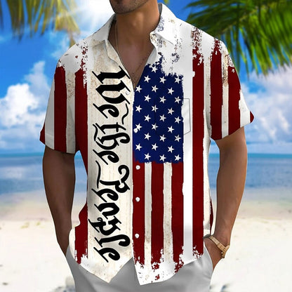 Men's Liberty Constitution Short Sleeve Shirt