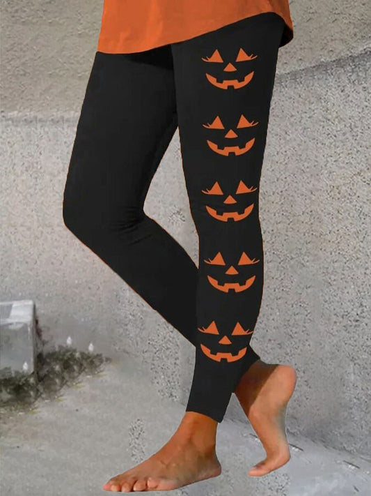 Women's Halloween Wicked Pumpkin Leggings