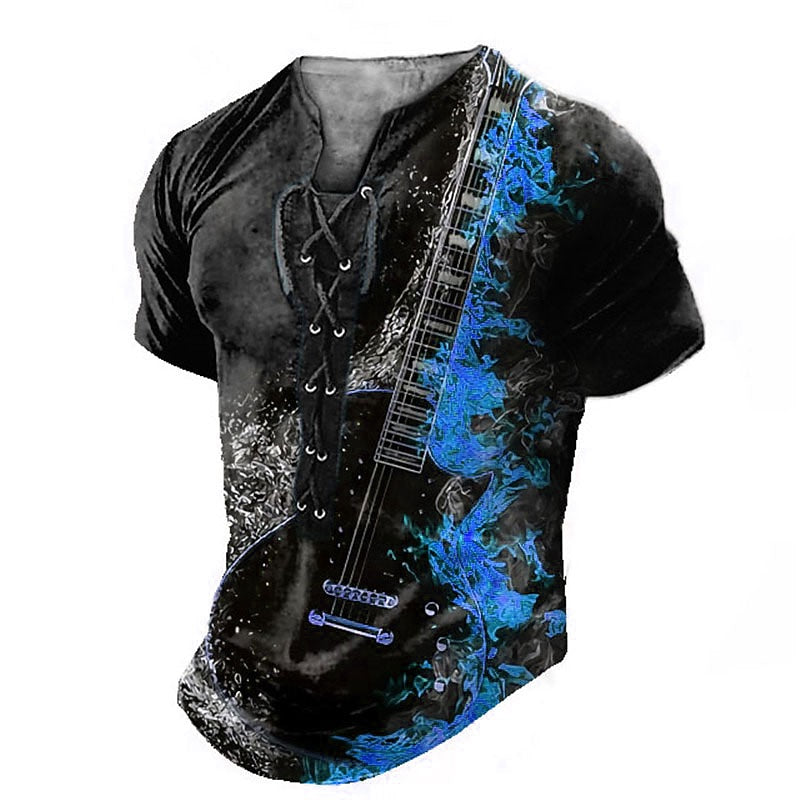 Men's Gothic Guitar Festival Graphic Tee
