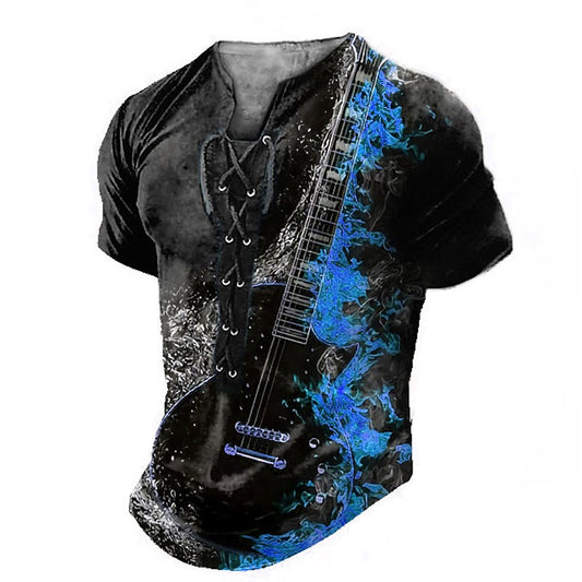 Men's Gothic Guitar Festival Graphic Tee