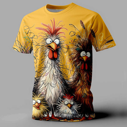 Men's Vintage Rooster Farm Graphic Tee