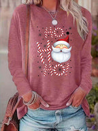Women's Santa Christmas Vintage Tee