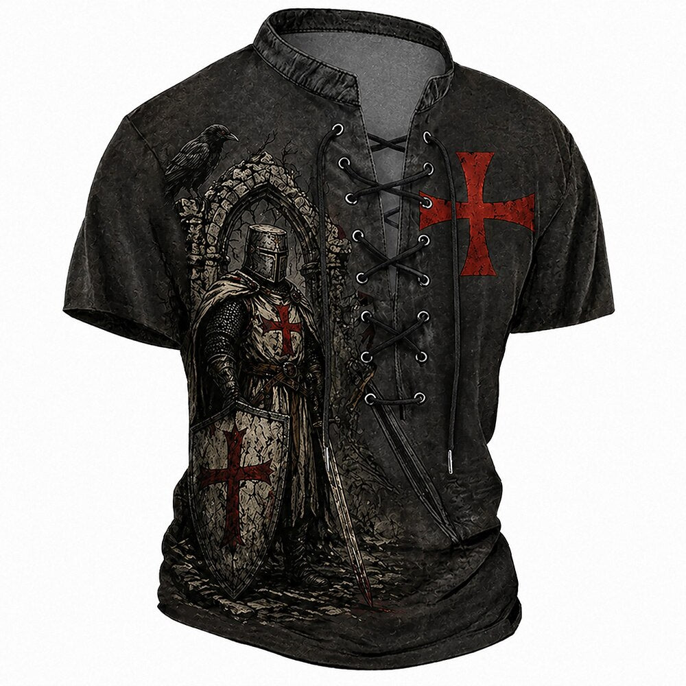 Men's Raven Templar Armor Graphic Tee