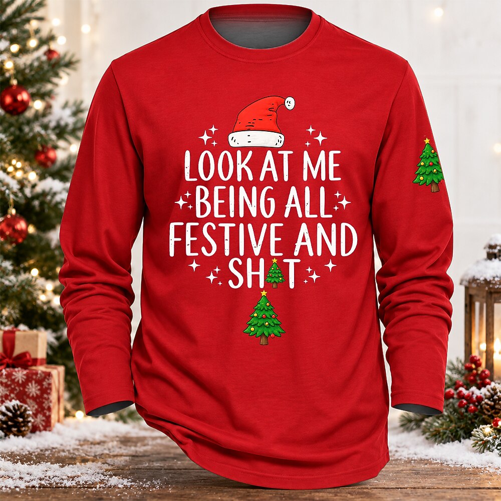 Men's Christmas Graphic Stylish Shirt