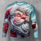 Men's Santa Graphic Graphic Shirt