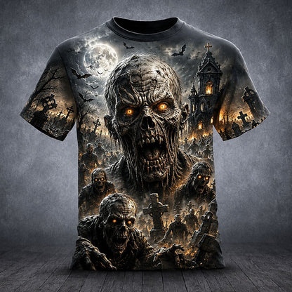 Men's Skull Bone Gothic Street Tee
