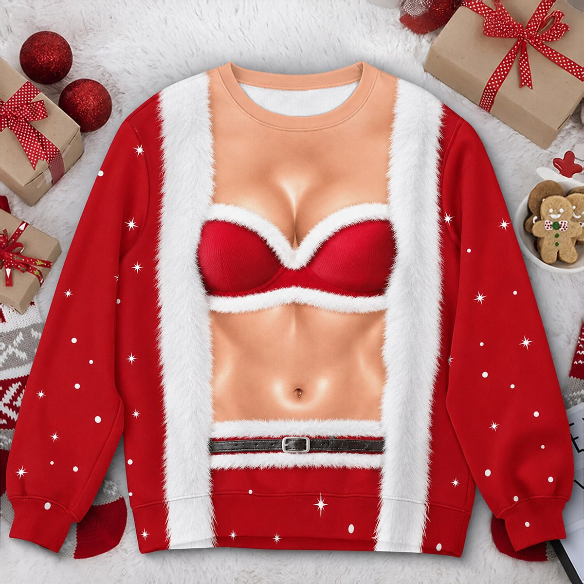 Mrs Claus Sexy Santa Christmas Sweatshirt