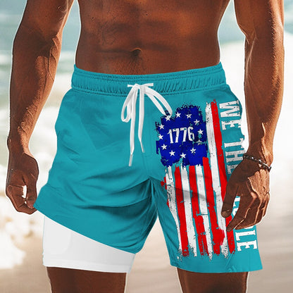 Men's Heritage Flag Swim Shorts
