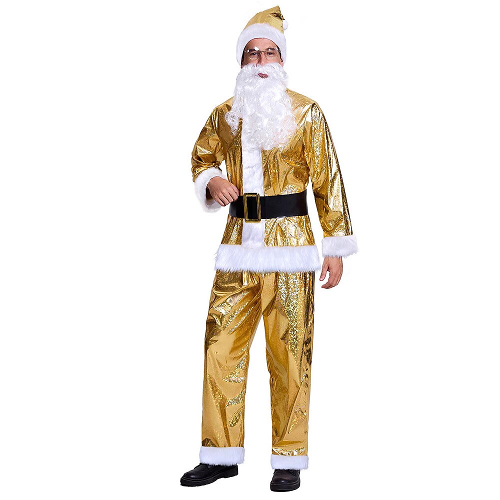 Men's Santa Claus Christmas Costume Set