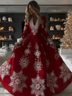 Women's Christmas Graphic Graphic Dress
