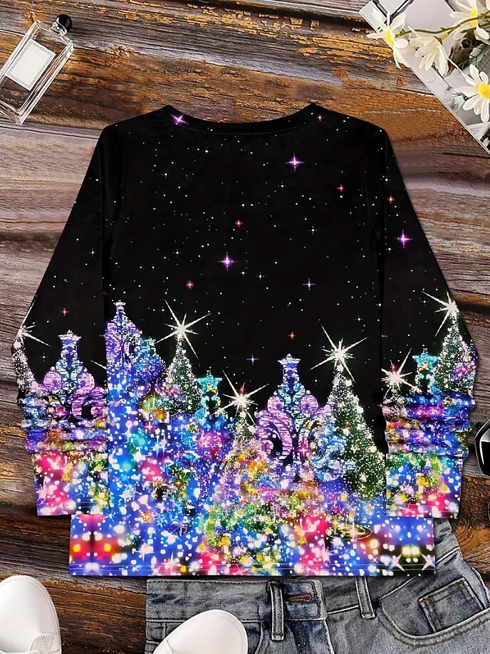 Women's Christmas Graphic Graphic Shirt