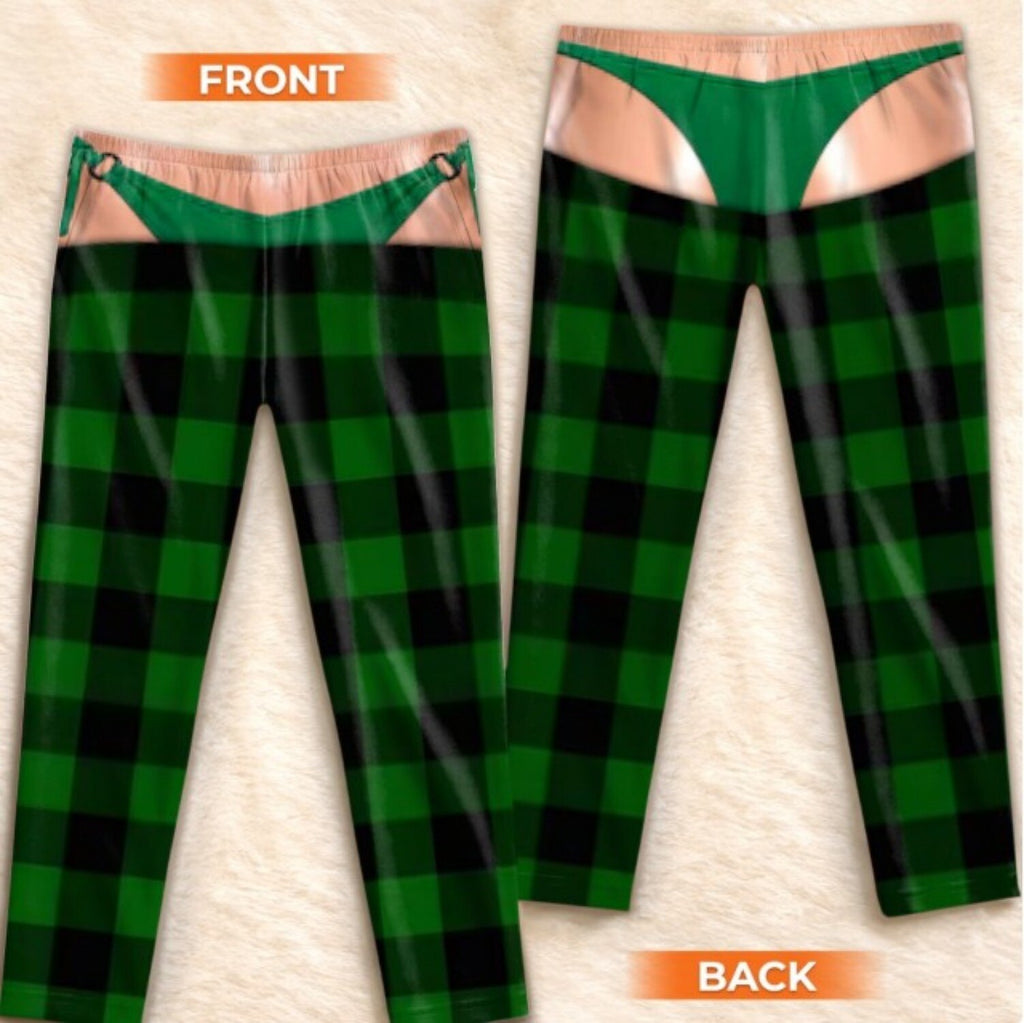 Funny Christmas Pajama Pants with Pockets