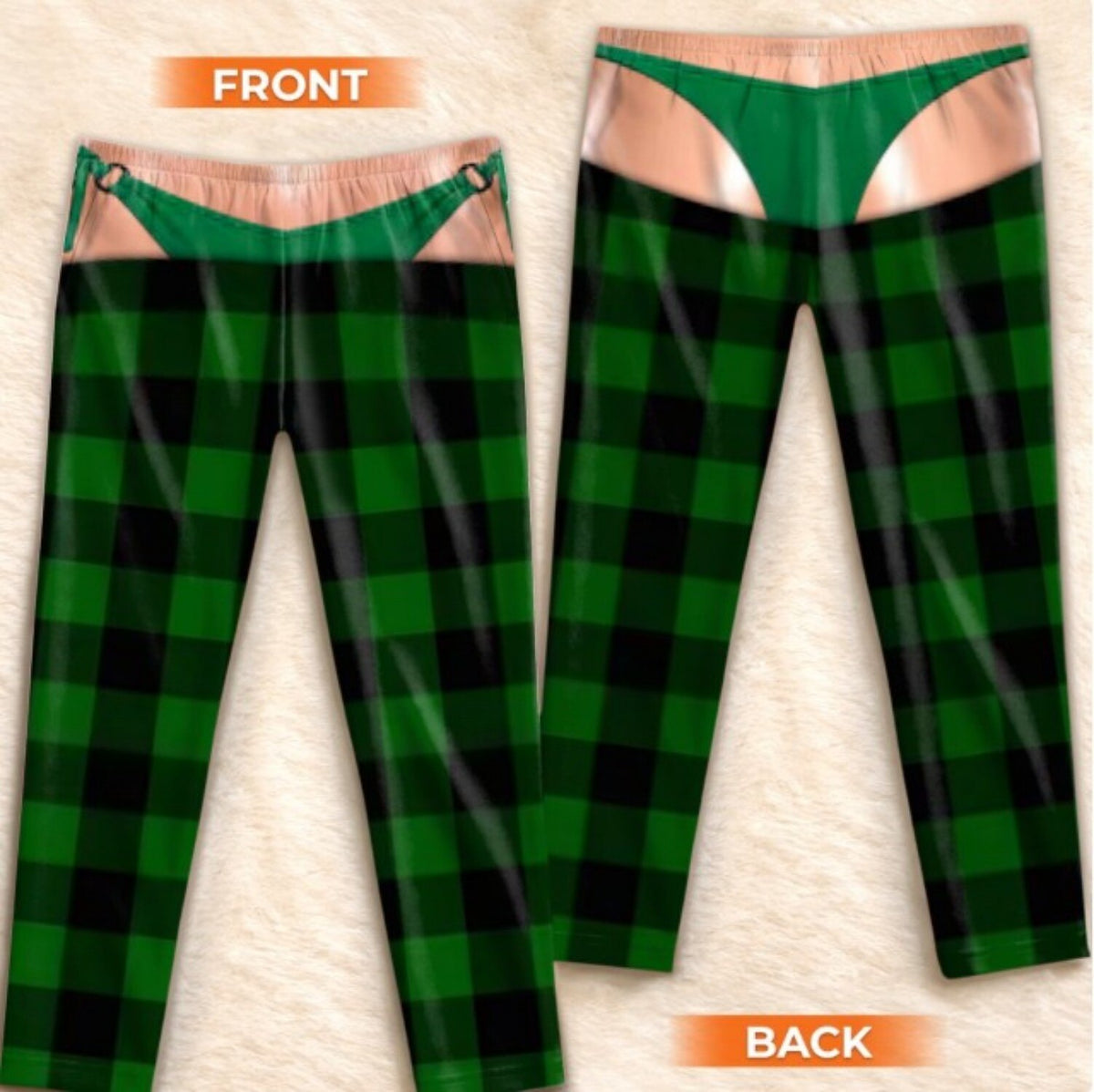 Funny Christmas Pajama Pants with Pockets