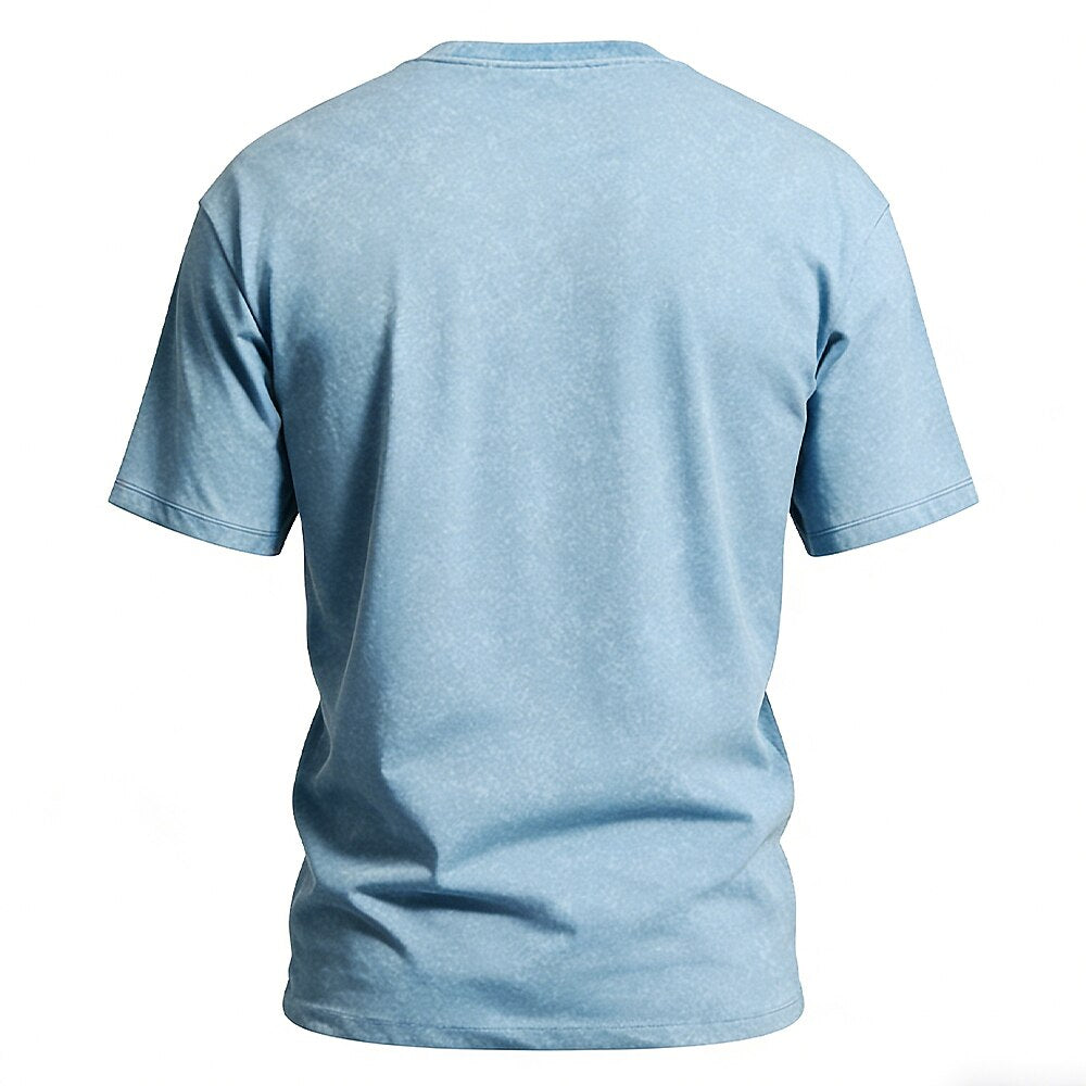 Men's Retro Graphic Print Tee