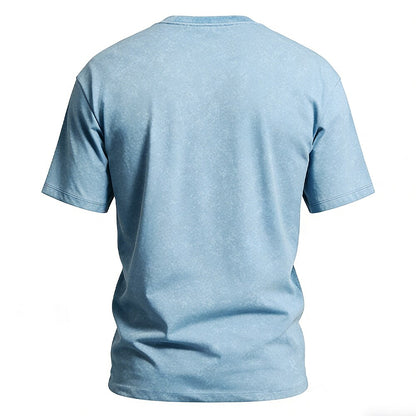 Men's Retro Graphic Print Tee