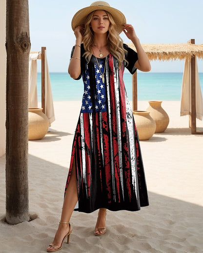 Women's Heritage Flag Maxi Dress