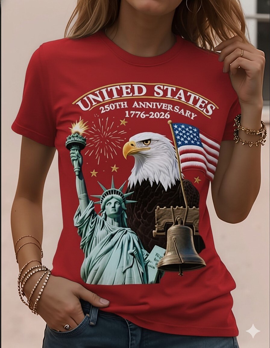 Women's National Flag Classic Tee