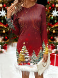 Women's Christmas Festive Elegant Dress