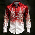 Christmas Tree Casual Button Down Shirt