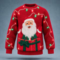Christmas Santa Claus Knit Pullover