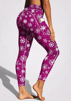Christmas Pocket Pilates Training Leggings