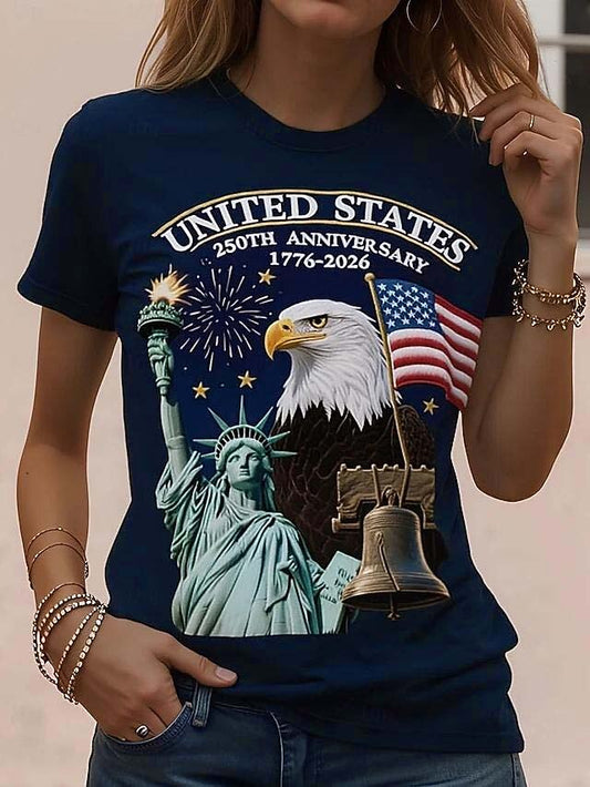 Women's National Flag Classic Tee