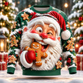 Men's Santa Claus Christmas Crewneck Sweatshirt