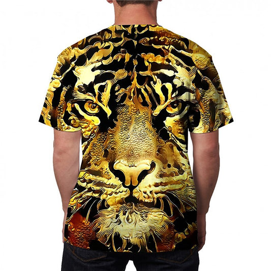 Men's Fierce Tiger Wildlife Graphic Tee