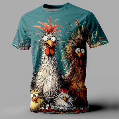 Men's Vintage Rooster Farm Graphic Tee